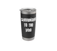Surrender to the Void Meditation Stainless Steel Insulated Tumbler