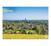 Surrey A4 Calendar 2026, Wall Calendars, Month To View, Travel, Gift