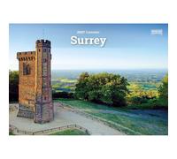 Surrey A5 Calendar 2027, Wall Calendars, Month To View, Travel, Gift