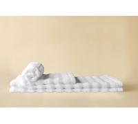 Surrey Down 100% Cotton Hotel Bath Towel In White White Bath Towel
