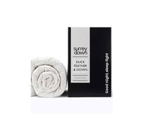 Surrey Down Duck Feather & Down 13.5Tog Duvet In White White Super King