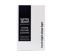 Surrey Down Goose Feather & Down 13.5Tog Duvet In White White