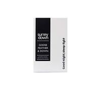 Surrey Down Goose Feather & Down 9 Tog Duvet, Single, White