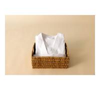 Surrey Down Surrey Down Spa 100% Cotton Premium Bathrobe - White, L