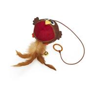 Surrey Feed Cat Toy Finger Teaser - Christmas Robin (with Catnip)