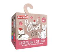 Surrey Feed Christmas Cat Toys Gift Box - Containing 8 Balls