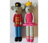 Surrey Feed Christmas Latex Longies Dog Toys - Nutcracker Designs (Pack of 2)