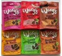 Surrey Feed Dog Treats Variety Pack - Pub Favourites (Steak & Chips/Ham & Cheese Toastie/Bacon Roll/Sausage & Mash/Lamb Chops/Steak Pie & Gravy)