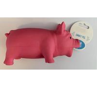 Surrey Feed Latex Pig Dog Toy (Oink Sound) - Pink