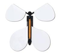 Surriba 14pcs Flying White Paper Butterfly, Creative Bookmarks Holiday Surprise Gift Writing Magic Props Greeting Card Accessories, Flying Wishing Paper