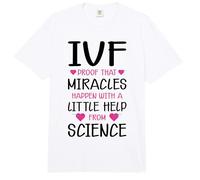 Surrogate IVF Transfer Day Comfort Colors Adult Heavyweight T-Shirt