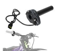 Surron Throttle, Dirt Bike Throttle Twist Grip,Twist Throttle Accelerator Ebike Throttle for Sur Ron X/S X160/X260 Eride Pro S/SS/SR Electric Dirt Bike-Carbon Fiber Pattern