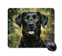 Surrounded by Green Splash Circle Mouse Pad Square Laptop Mouse Mat Cute Computer Mousepad Keyboard Pad Non-Slip Desk Pads for Gaming Office Work Home 25 * 30cm