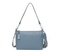 Sursee Genuine Leather Hobo Bag for Women Crossbody Shoulder Purses with Dual Straps, Blue, Hobo Bag for Women Crossbody Shoulder Purses