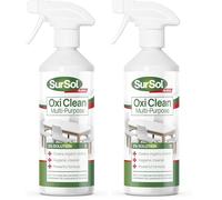 SurSol Active - Oxi Clean | Hydrogen Peroxide 3%, 10 Vols | Organic, Laundry Stain Remover - 500ml (Pack of 2)
