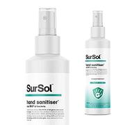 Sursol Instant Hand Spray 250ml Hand Wash Outdoor/Indoor Use Kill 99.9% Germs…