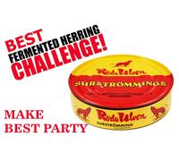 Surströmming Challenge Kit 300g Smelliest Fish Swedish Herring Free Shipping