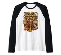 Surstromming Survivor Viking Raglan Baseball Tee