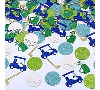 Sursurprise 200Pcs Golf Confetti for Table Glitter, Hole In One First Birthday Decorations, Golf Party Supplies for Baby Shower Retirement