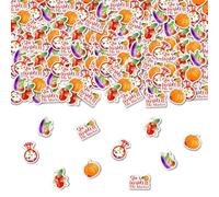 Sursurprise 200PCS She’s Fresh Off The Market Confetti for Farmer Market Bridal Shower Decorations, Fruit Vegetable Table Scatters for Bachelorette Party Engagement Wedding Supplies