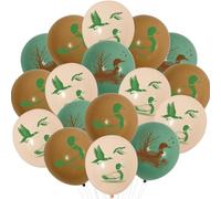 Sursurprise Duck Hunting Party Decorations, 36Pcs Mallard Duck Balloons 12 Inch, Mallard Duck Birthday Baby Shower Decorations Party Supplies