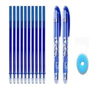 Surtep Eraser Pen Set GP013 - Eraser Roller for Precise Erasing, 5 Piece Set with Refills (Blue)