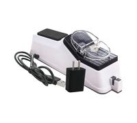 Surudoisharp Pro Electric Knife Sharpener, Multifunctional Double-Sided Knife Sharpener, Quick Sharpening & Polishing for Kitchen Knives, Automatic Sharpener with Protective Cover