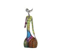 suruim Colorful Abstract Figurines for Women, Sculptures, Shelf Decoration, Yoga Pose, Modern Art Statue, Home Decor, Living Room, Zen Table Decoration (B)
