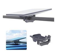 SURVADV Mini Starlink Roof Rack Mount, Aluminum Alloy Mini Starlink Car Mount, Starlink Mini Mount Kit Fits Star Link Mini Dishy - RV, Yacht and Roof Installation