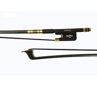 SURVEAL Carbon Fiber Cello Bow 4/4 New, Natural Syberia Black Horse Hair, Full Size Arco da Violoncello (4/4)