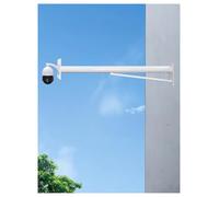 Surveillance Camera Bracket Pole,Monitoring Extension Post Stand,Camera Mount Brackets for Entrance and Exit of the Residential Area(A,150cm/59.06in)