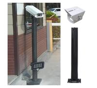 Surveillance Camera Holder Column with Universal Joint, Adjustable 180°-360°, Extra-Long CCTV Pole for Enhanced Stability