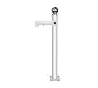 Surveillance Camera Mount Bracket, Universal Wall and Ceiling Mount for Dome Cameras, Heavy Duty Weatherproof Metal Pole, Adjustable 100CM Length