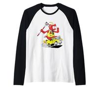 Survey Cat Raglan Baseball Tee
