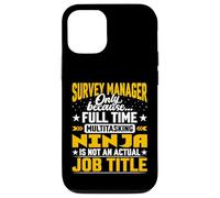 Survey Manager Job Title - Funny Survey Director Case for iPhone 12/12 Pro