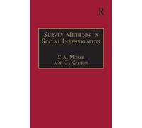 Survey Methods in Social Investigation
