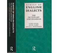 Survey of English Dialects: The Dictionary and Grammar – Routledge