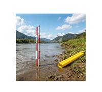 Survey Pole, Detachable Centering Rod for Site Survey, Construction Marking, Engineering Measuring Work, Aluminium Design, 5m Length
