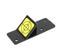 Survey Prism Single Side 45 Degree Reflection, Mini Surveying Prism for Leica Total Station, Optical Glass with ABS Material, 25.4mm Effective Diameter for Engineering Tunnel Surve