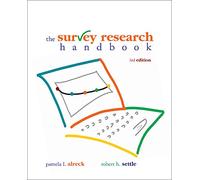 Survey Research Handbook (Paperback) (Mcgraw Hill/Irwin Series in Marketing)