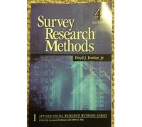 Survey Research Methods (Applied Social Research Methods)