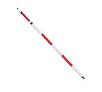 Survey Rod,Telescopic Survey Pole Set, Prism Rod for Total Station Measurement in Railway & Dam, Optimal for Precision Surveying