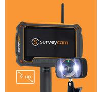 Surveycam High-Level Inspection Camera System & 32Ft Telescopic Pole. For External / Internal Cleaning Projects.