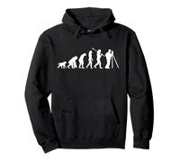 Surveying Engineer Evolution Funny Land Surveyor Tester Pullover Hoodie