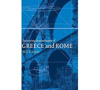 Surveying Instruments of Greece and Rome