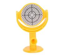 Surveying Prism Reflective Target Sheet Mini Accurate Survey Reflector with Printed Crosshair 60mm Dia for Construction Surveying ABS Material