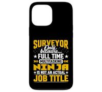 Surveyor Job Title - Funny Survey Engineer Technician Case for iPhone 13 Pro Max