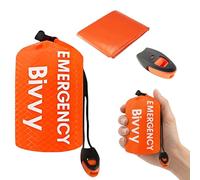 Survival Bag, Emergency Bivvy Bag And Shelter, Multi-Functional Outdoor Protection, Lightweight Backpack Storage, Extreme Weather Protection, Emergency Distress Signaling, Sleeping Bag With Storage Po