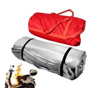 Survival Blanket, Fireproof Multipurpose Reusable Insulation Mat With Storage Bag, Heavy-Duty Safety Blanket For Kitchen, Car, Home, Smoker, Outdoor Camping, And Fireplace Protection