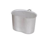 Survival - Camping - Hunting -GI Style Kidney Bean Shape 1 Litre Alloy Mug